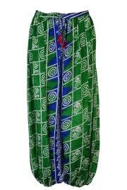 Boho Haremsbukser Classic Blue n' Green