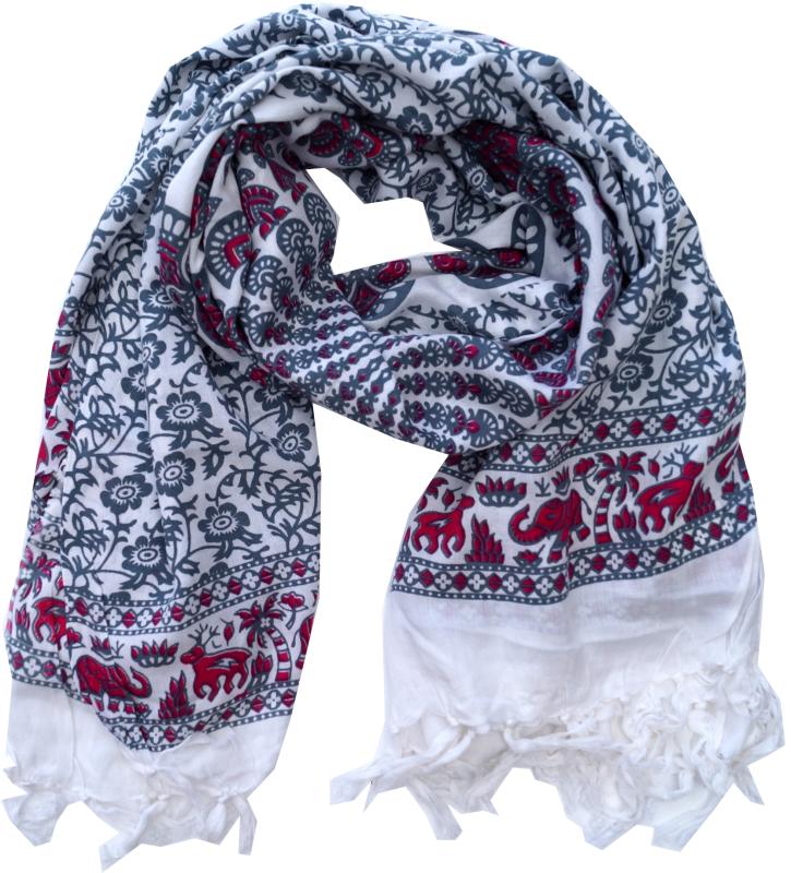 Mandala Sarong Hvid - 