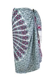 Mandala Sarong Hvid