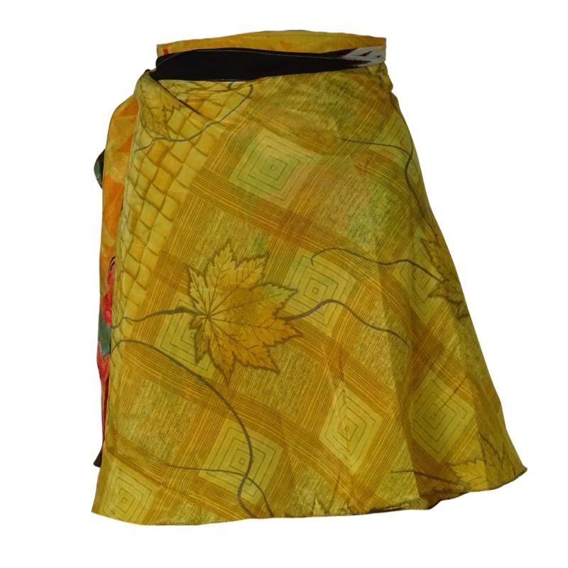 Slå om Nederdel Kort India Yellow