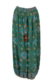 Boho Haremsbukser Classic Green n' Beige