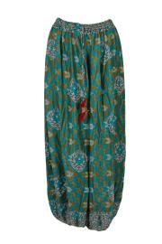 Boho Haremsbukser Classic Green n' Beige