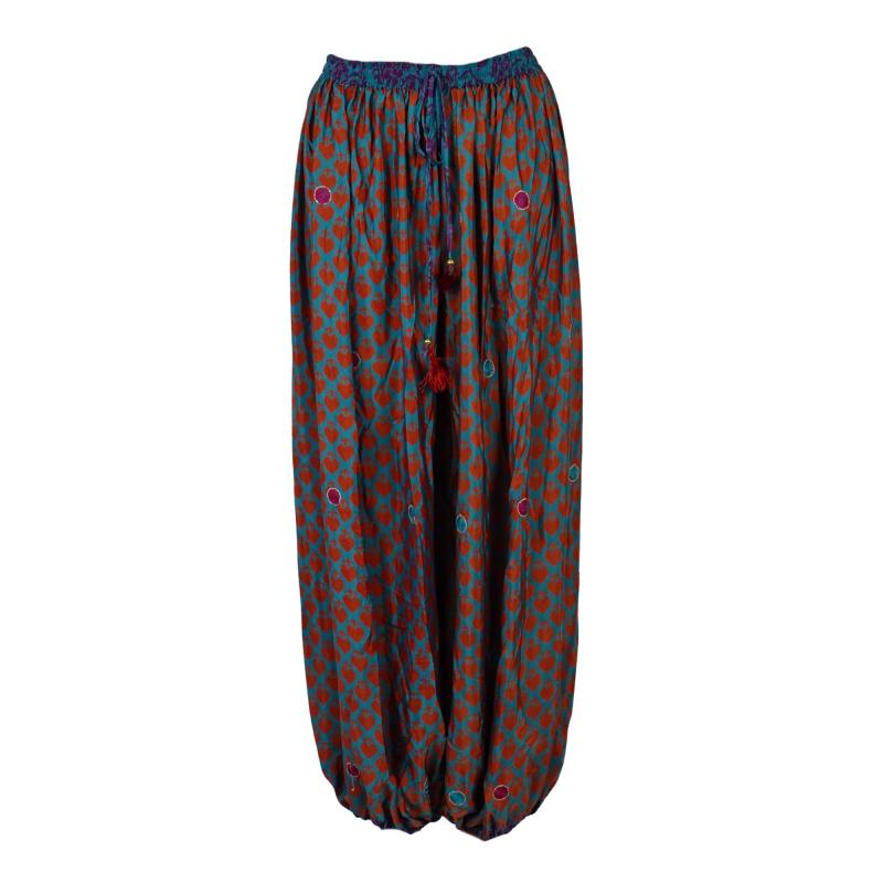 Boho Haremsbukser Classic Hearts n' Petrol - 