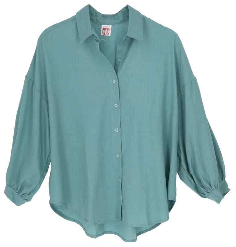 Salvie Grøn Skjorte