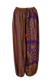 Boho Haremsbukser Classic Purple n' Gold