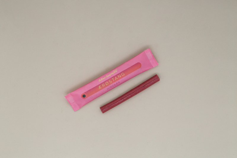 Hattesens Lakridskonfekt - Ærøstang Hindbær