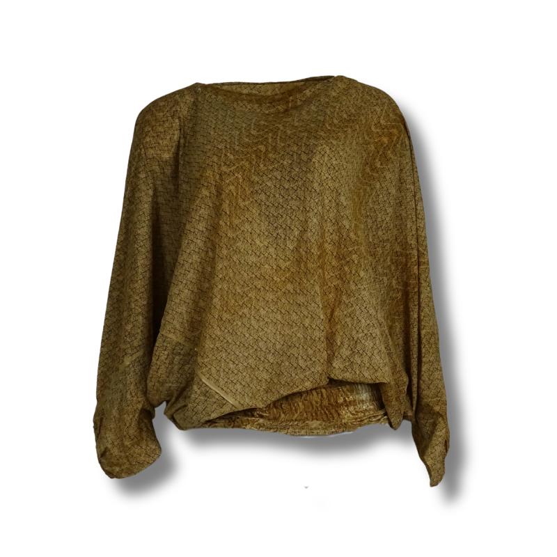 Harem Vintage Bluse 2-in-1 - Sandy Beige