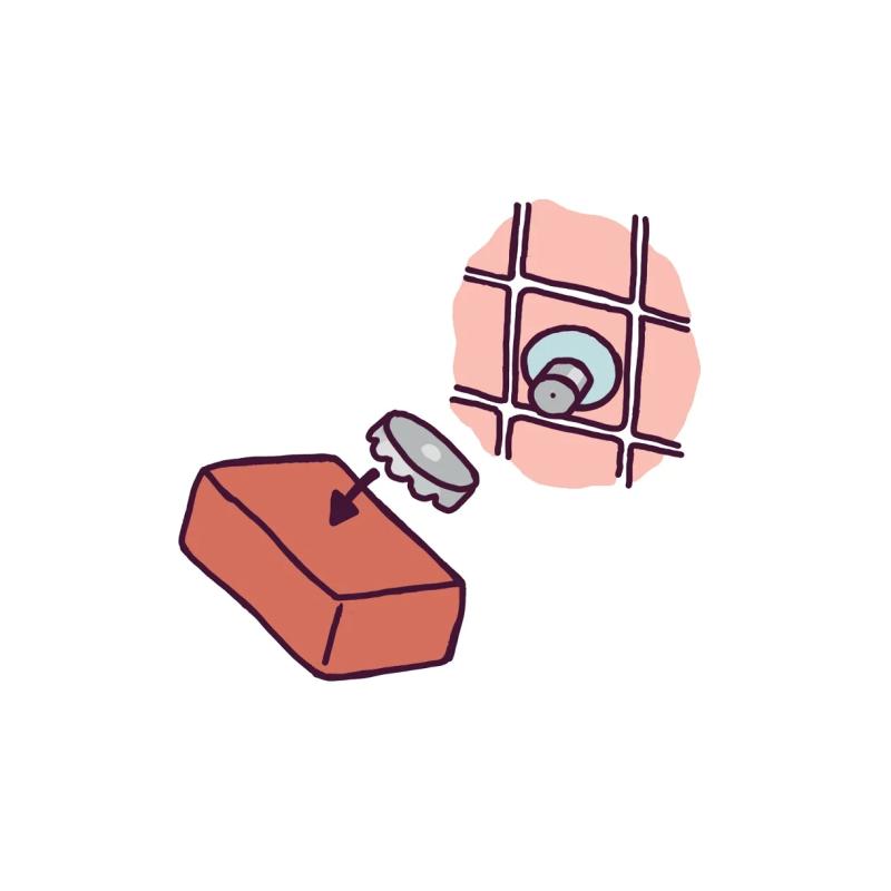 Magnetisk Sæbeholder - 