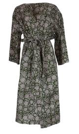 Kimono Blockprint Green