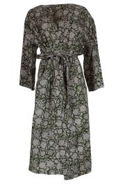 Kimono Blockprint Green