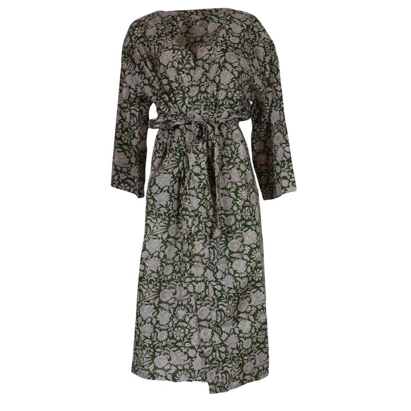 Kimono Blockprint Green - 
