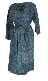 Kimono Blockprint Petrol