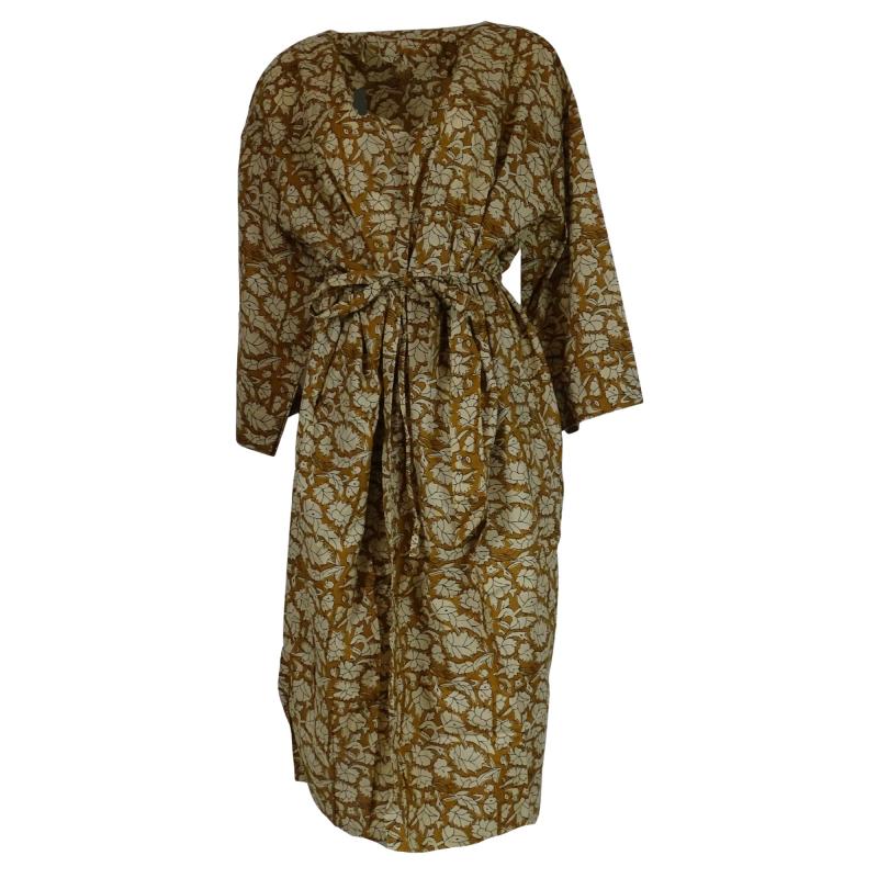 Kimono Blockprint Curry - 