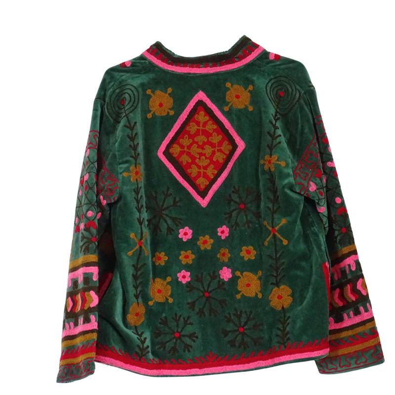 Suzani Jakke Grøn - 