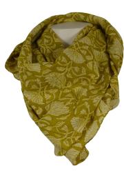 Tørklæde 115x115 Mustard