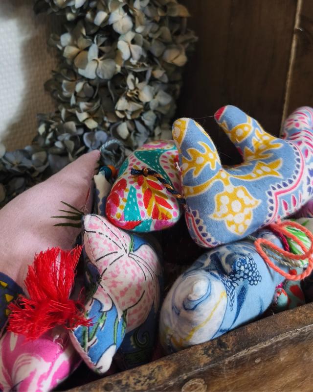 Julepynt - Blockprint Ophæng - 