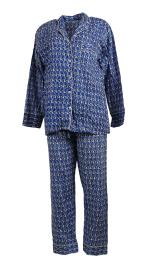 Pyjamas Blockprint India Blue