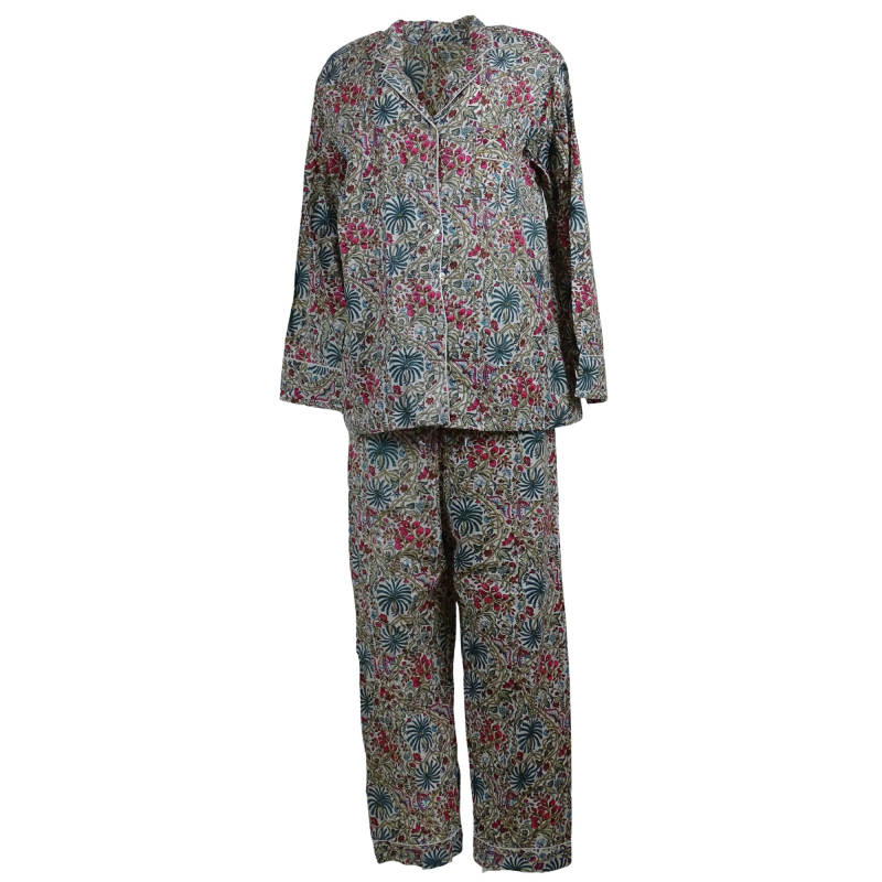 Pyjamas Blockprint Floral