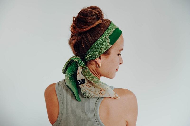 Sari Hårbånd - Lille Tørklæde - 