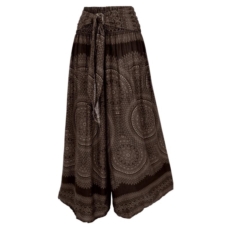 Thai Palazzo Pants - Sort - 