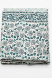 Blockprint Dug m. 12 servietter Mintgrøn