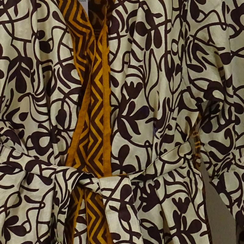 Avani Kimono - Brown n' Beige - 