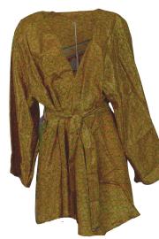 Avani Kimono - Floral Green