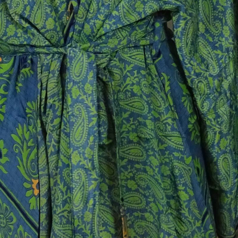 Avani Kimono - Green n' Blue - 