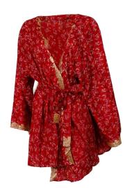 Avani Kimono - India Red