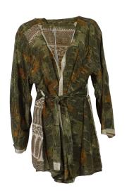 Avani Kimono - Khaki Green