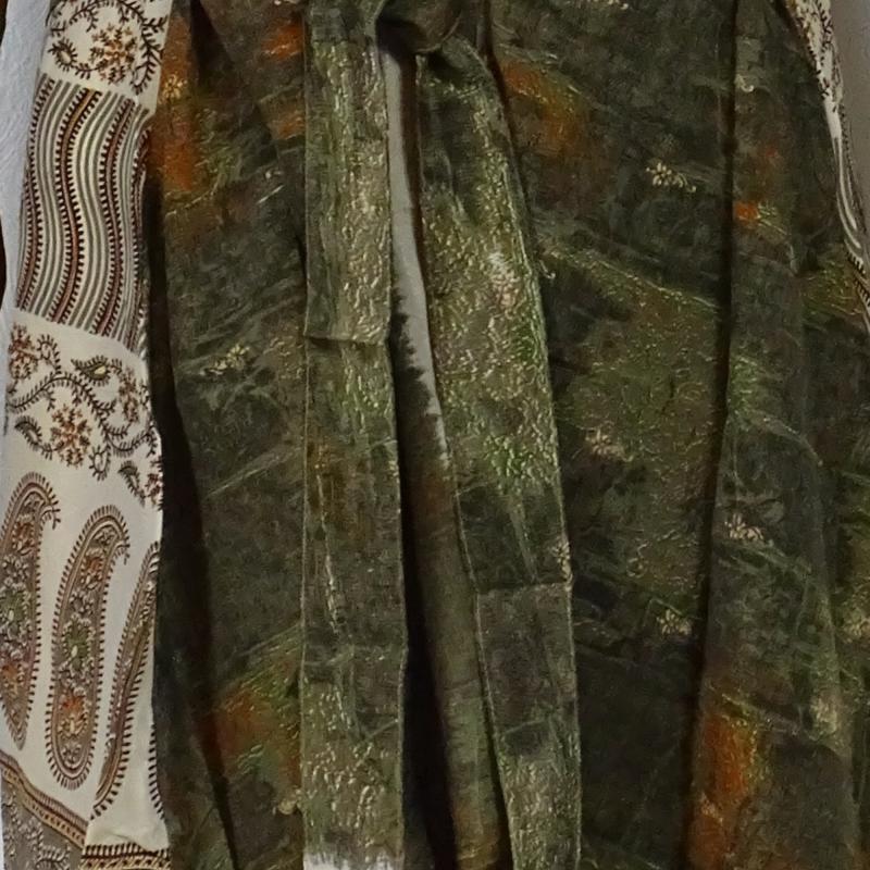 Avani Kimono - Khaki Green - 