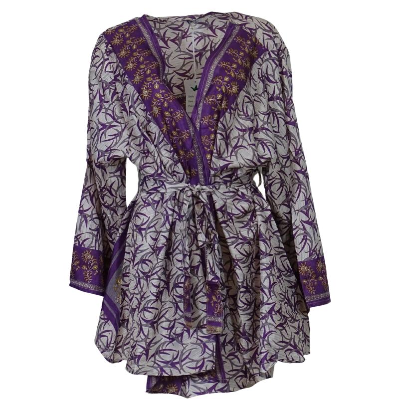Avani Kimono - Plum - 