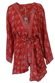 Avani Kimono - Rosey Red