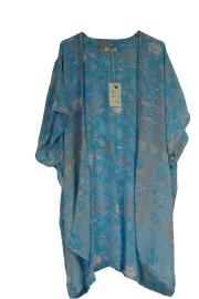 Indali Kort Kimono Turquoise