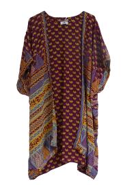 Indali Kort Kimono Paisley Wine