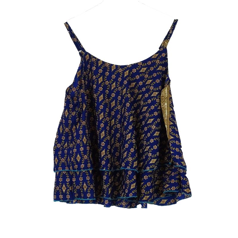 Sari Top India Blue L - 