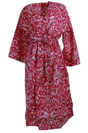 Kimono Blockprint Pink