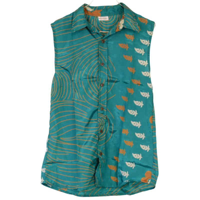 Mahira Sari Top Tropical Green - 