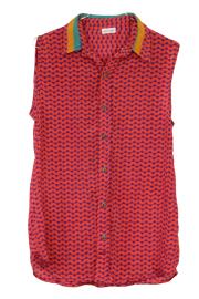 Mahira Sari Top Red n' Purple
