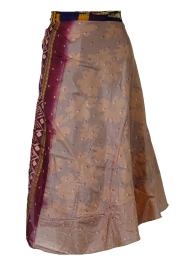 Sari Nederdel Midi Purple n' Rose