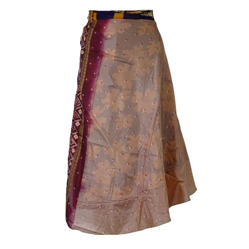 Sari Nederdel Midi Purple n' Rose - 