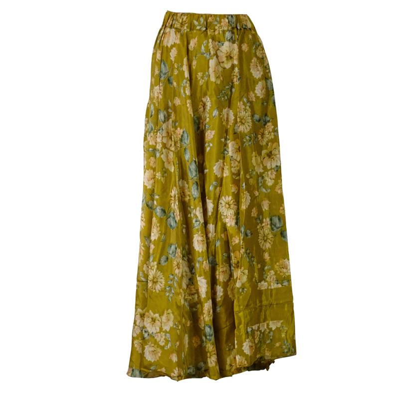 Ana Nederdel Mustard Flowers - 